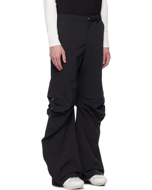 ブラックFERROトラウザーズ メンズ HELIOT EMIL ブラック Ferro