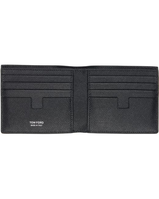 Tom Ford Black T Line Class Bifold Wallet for men