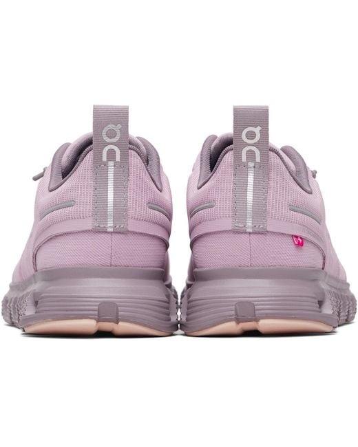 On Shoes Black Cloud 6 Waterproof Sneakers