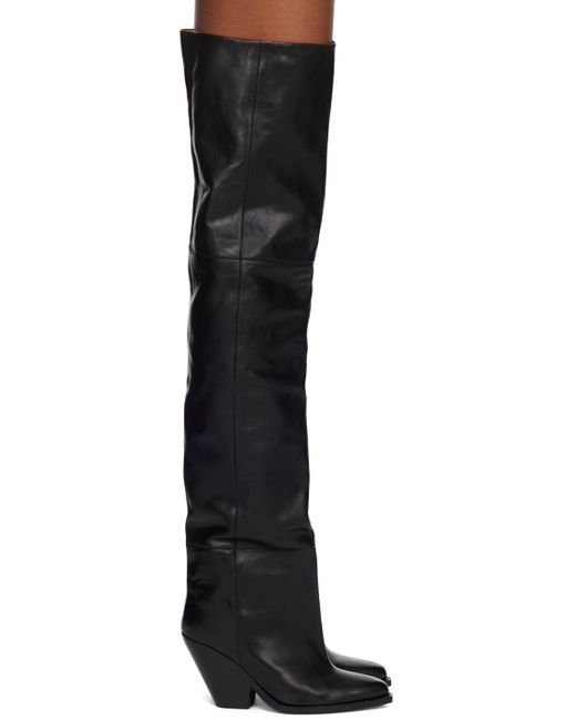 Isabel Marant Black Lalex Boots