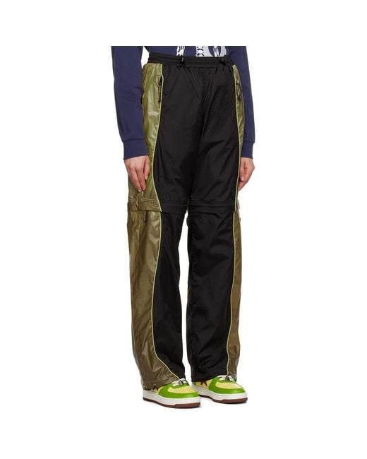 Brain Dead Black Zip Off Trousers