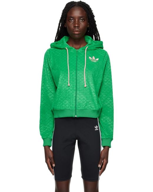 Adidas Originals Green Adicolor Heritage Now Track Jacket