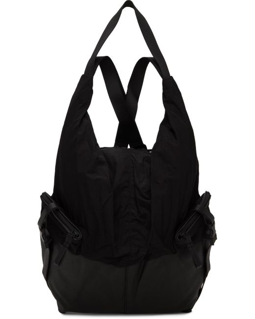 Côte&Ciel Black Ganges Xm Backpack for men