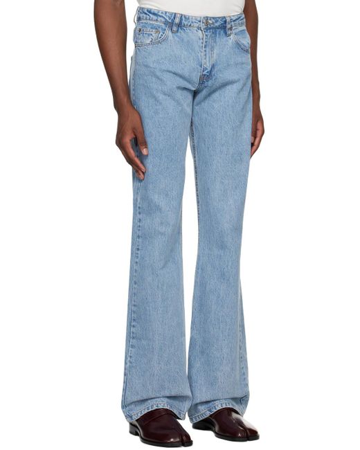Coperni Blue Wide-leg Jeans for men