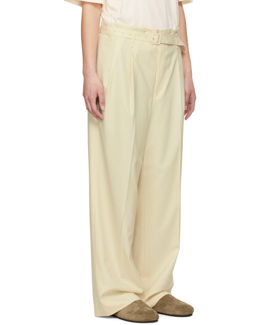 【AURALEE 】TROPICAL WOOL TWO-TUCK SLACKS Tropical Wool Two Tuck Slack in Black