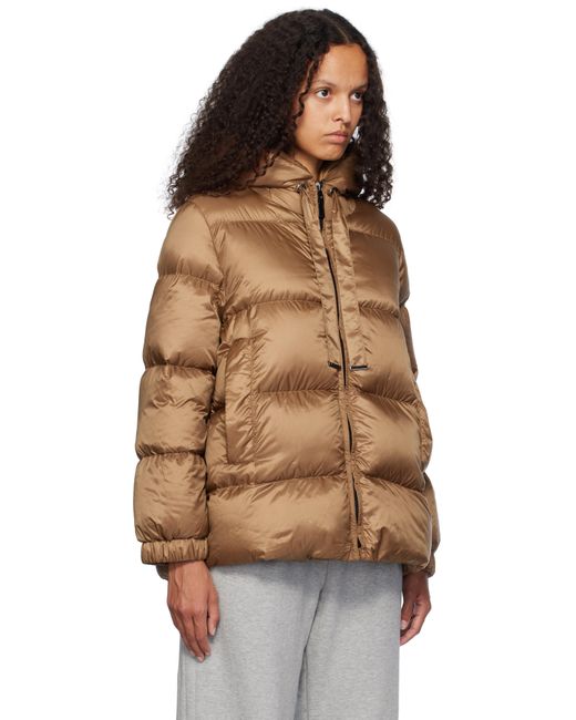 Max Mara Brown Seie Down Jacket