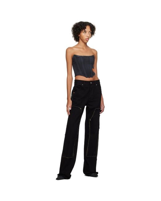 Heron Preston Black Washed Tank Top