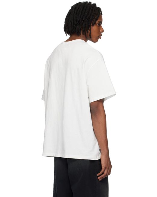 RTA White Photo Pocket T-Shirt for men