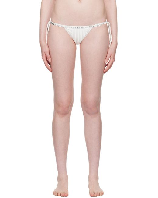 GIMAGUAS White Nina Bikini Bottom
