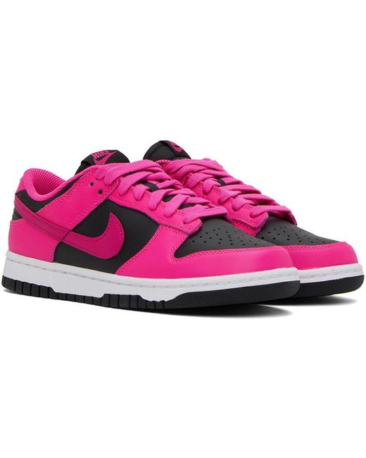 nike black pink blue