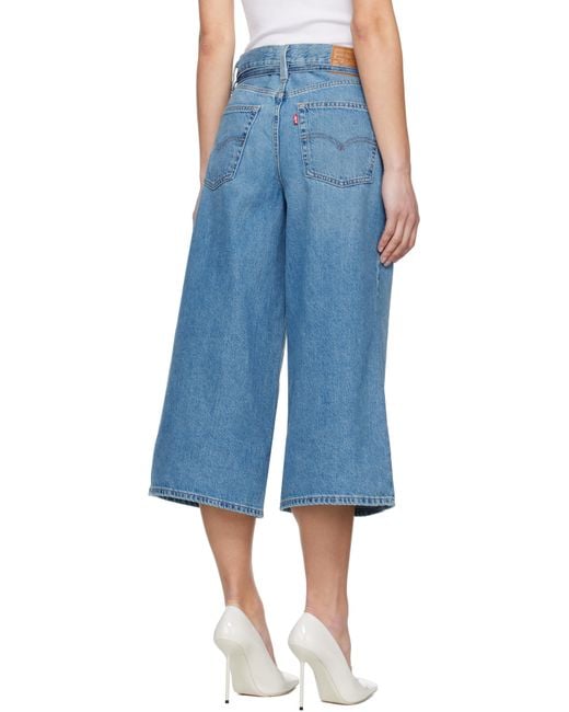 Levi's ブルー Xl Culotte ジーンズ Blue