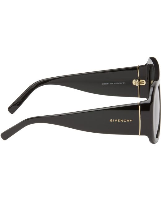 Givenchy Gray Mask Aviator Sunglasses