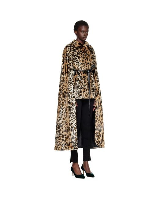 Anna Sui Multicolor Cape Coat