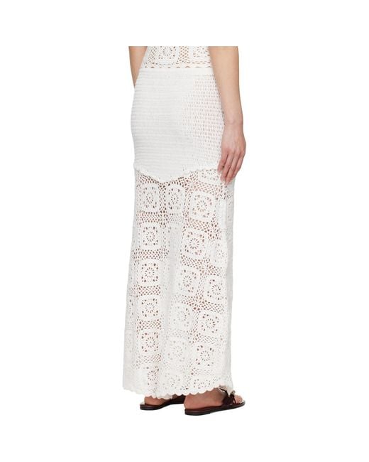 Holzweiler Multicolor Rosie Crochet Maxi Skirt