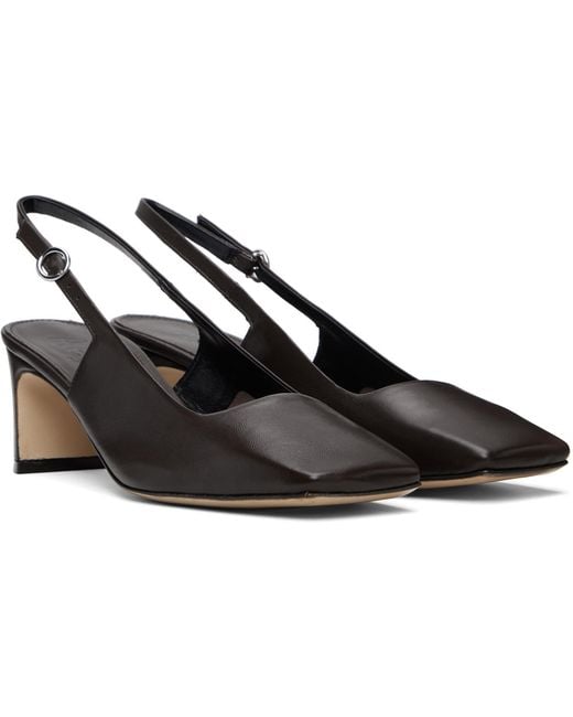 Aeyde Black Liza Heels