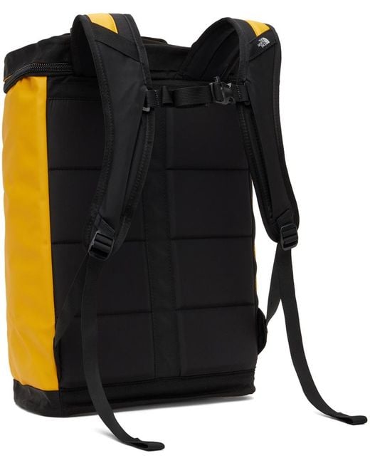 The North Face Yellow Explore Fusebox Large Backpack for men