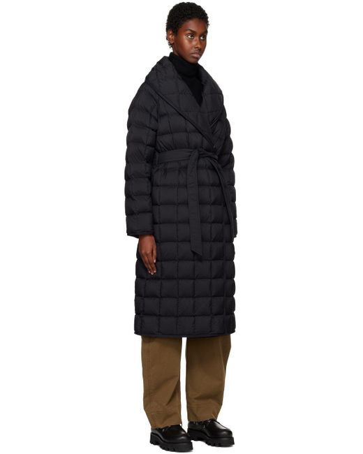 Allegra matte light down wrap coat Clearance