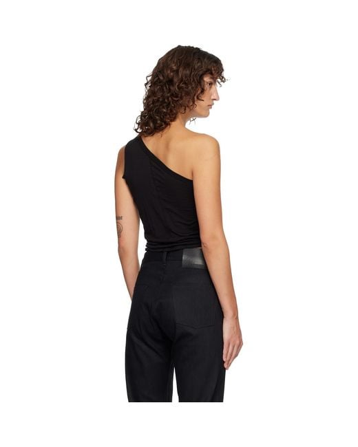 Rick Owens Black Temple Sl Ziggy Top
