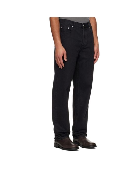A.P.C. Black Fairfax Jeans for men