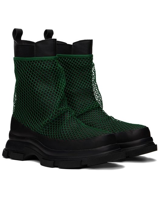 BOTH Paris Gao Chelsea Boots in Green for Men | Lyst