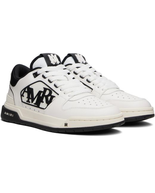 Amiri White Classic Low Sneakers for men