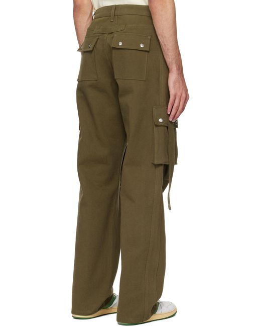 Pantalon cargo vert à poches Rhude pour homme en coloris Green