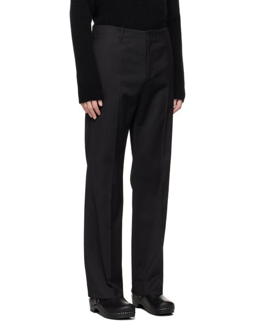 Pantalon semi-évasé noir Filippa K pour homme en coloris Black