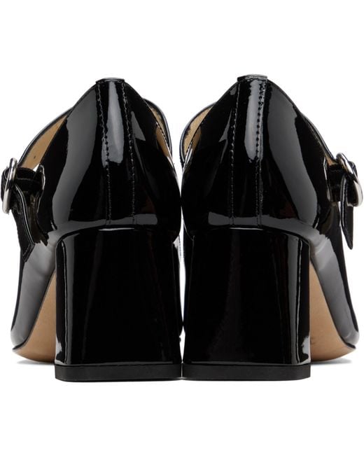 Repetto Black Ssense Exclusive Tara Heels