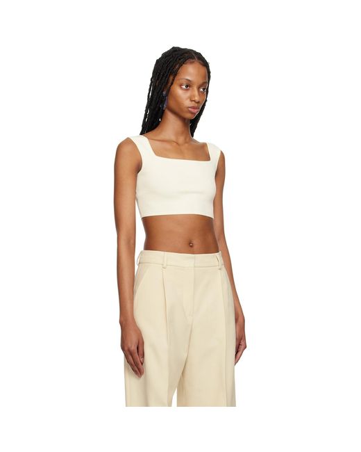 Sportmax Black White Fulmine Tank Top