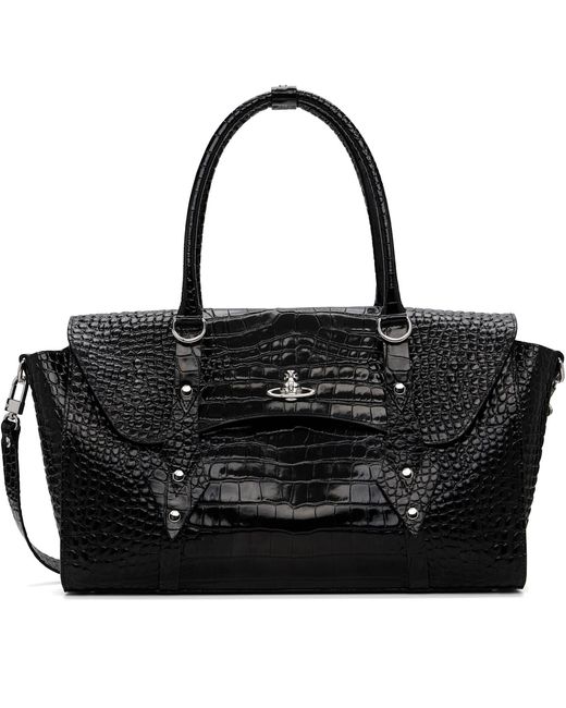 Vivienne Westwood Black Bettina Medium Hand Bag for men