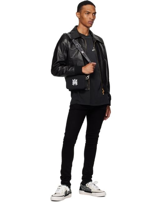 メンズ Amiri ブラック Ma カメラバッグ Black