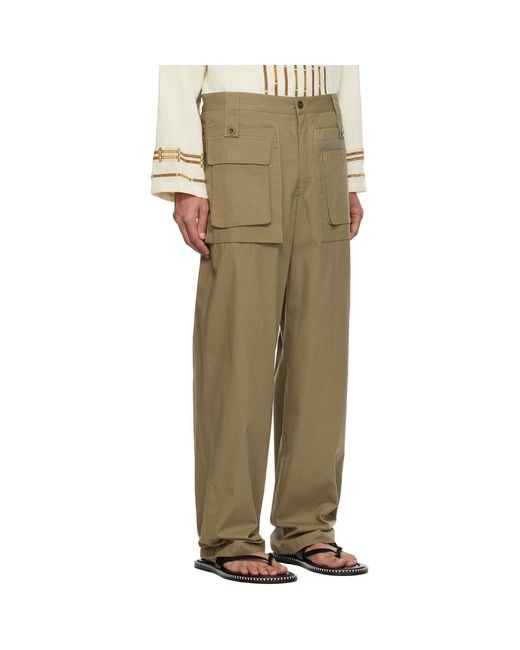 Isabel Marant Natural Ezio Trousers for men