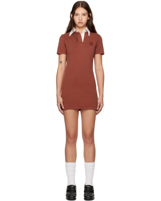 Ambush Black Rugby Shirt Minidress
