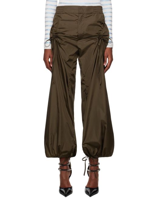 Jean Paul Gaultier Black Khaki 'the 1995' Trousers
