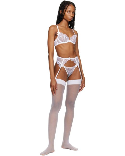 Agent Provocateur Black White Lorna Thong