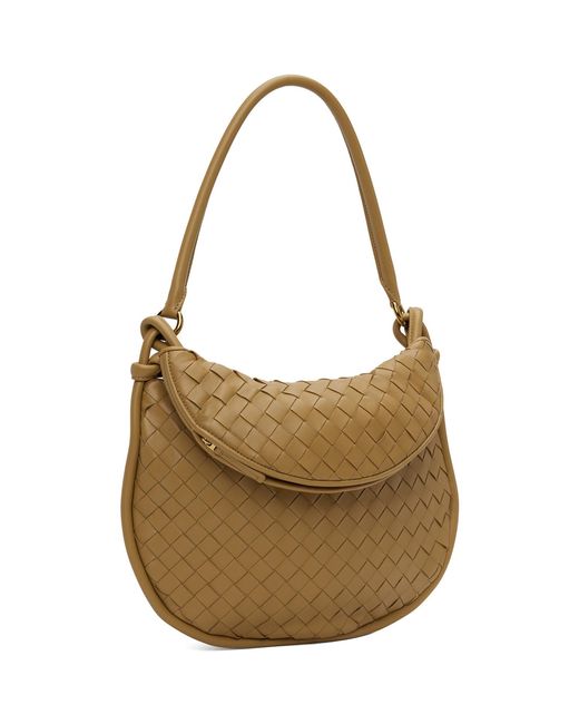 Bottega Veneta Brown Tan Medium Gemelli Bag