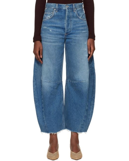 Citizens of Humanity Women's Blue Horseshoe Jeans