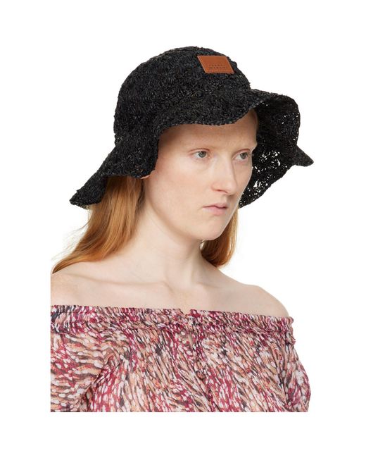 Isabel Marant Multicolor Tulum Raffia Hat