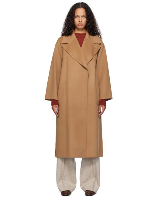 Max Mara Multicolor Tan Olanda Coat