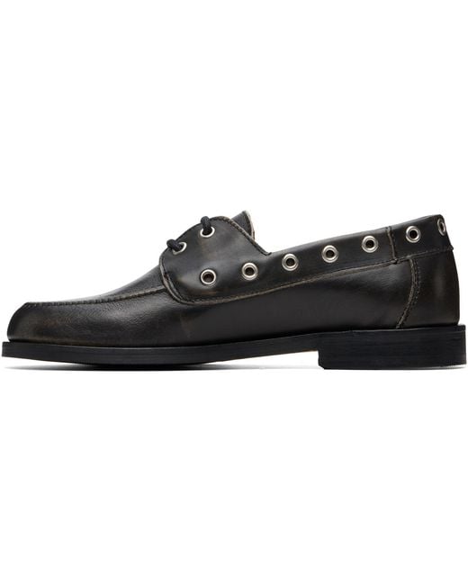 mfpen Black Scout Derbys for men