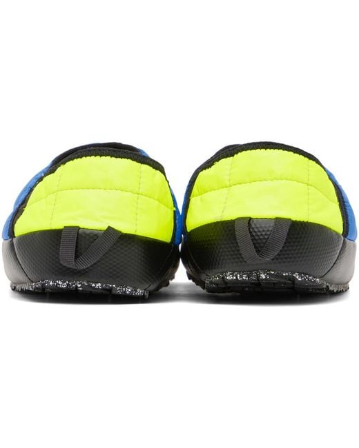 The North Face Blue Thermoball Traction Mule V Slippers for men