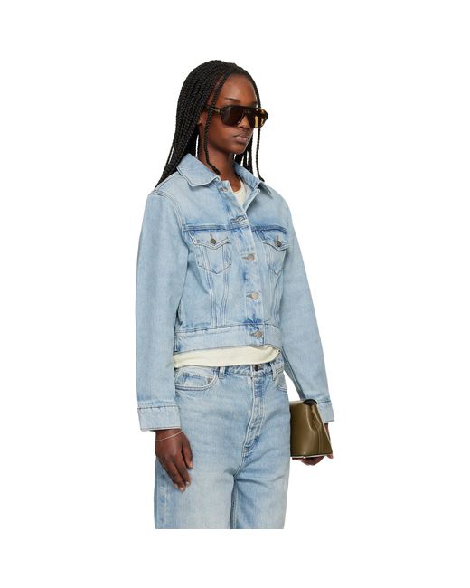 Fear Of God Blue Trucker Denim Jacket