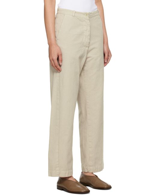 Casey Casey Natural Mmr Trousers