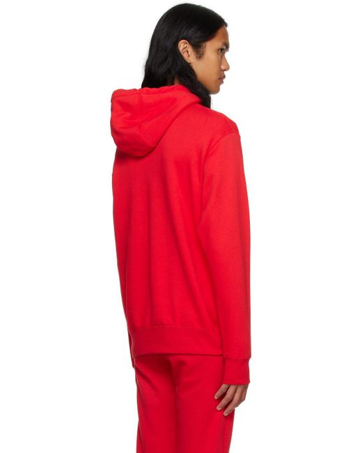 mens red nike sweatsuit