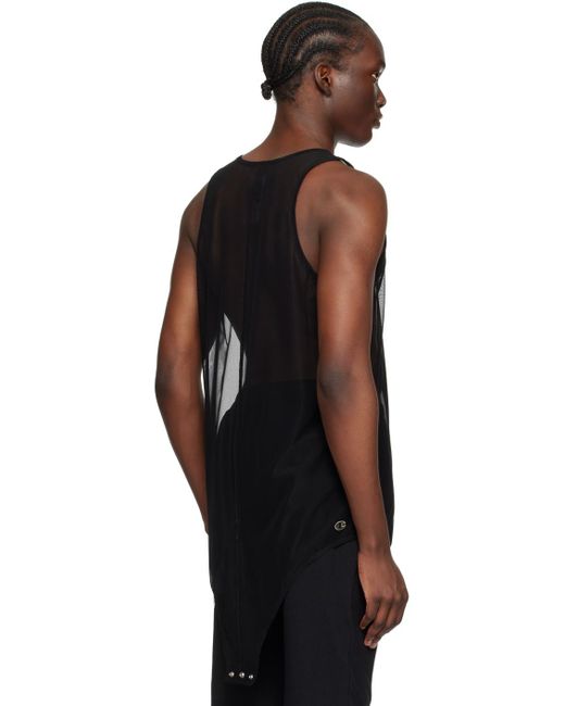 Débardeur de basketball noir édition champion Rick Owens pour homme en coloris Black