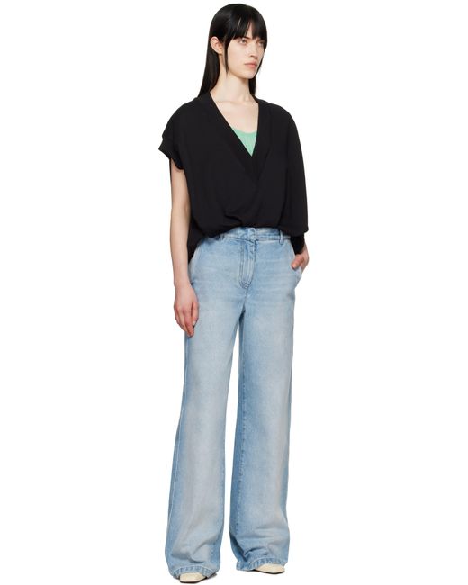 Dries Van Noten ブラック Vネックベスト Black