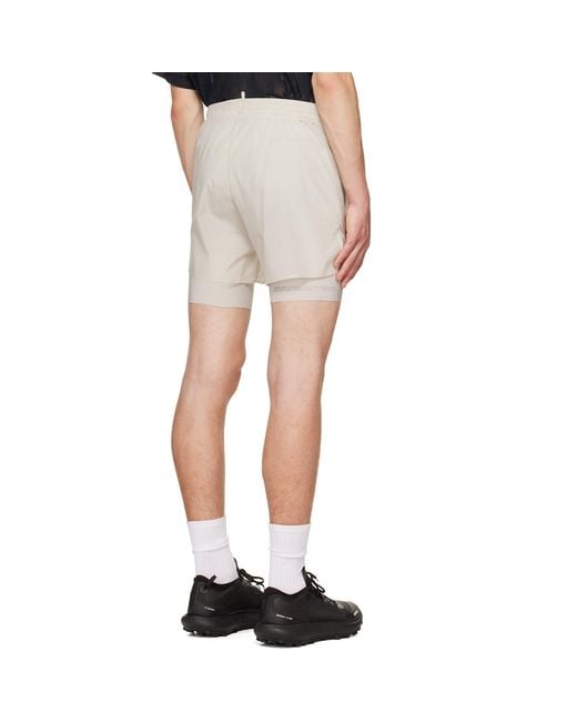 Satisfy Natural Heatcrush 8 Desert Shorts for men