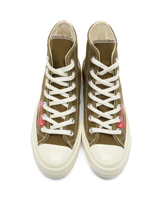 comme des garçons play femme brun