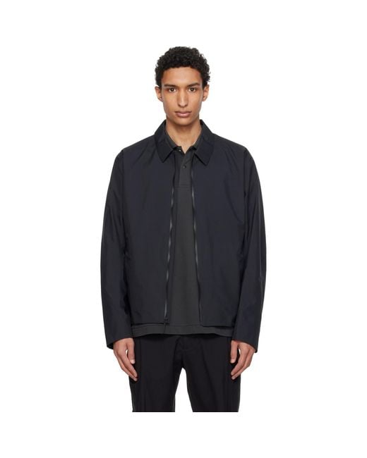 Veilance Black Centroid Jacket for men