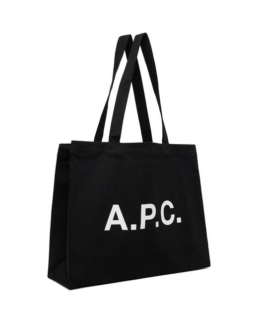 A.P.C. Black Diane Tote for men